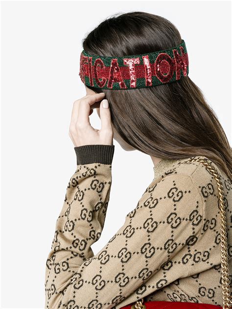 Gucci headband pics